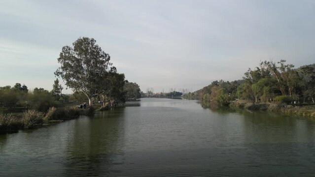 lagoon caren, pudahuel, metropolitan region