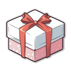 gift box with ribbon