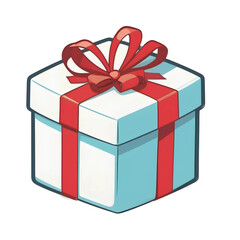 gift box with ribbon