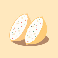 도시락 일러스트