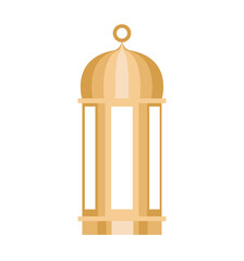 golden ramadan lamp arabic