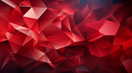 Background red polygon