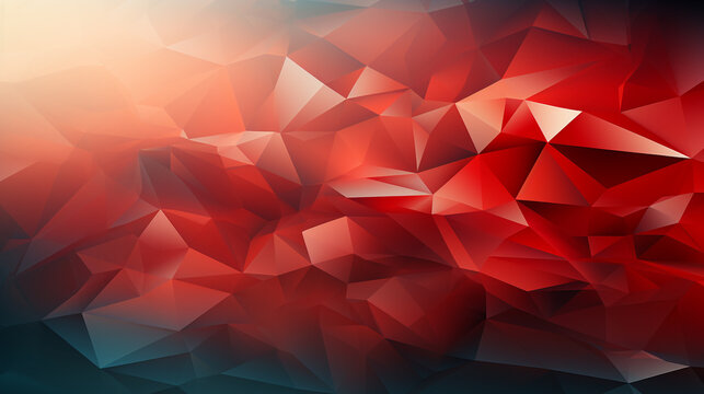 Background red polygon