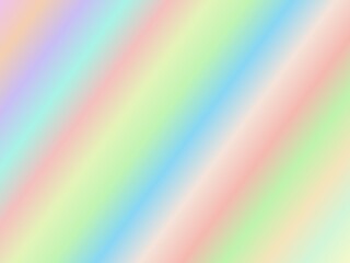 Abstract gradient background with pastel colors of purple. orange, blue, pink, yellow, green, and red. Suitable for card, banner, poster, wallpaper, and mobile background template.