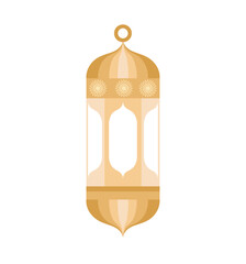 golden ramadan lamp design