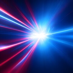 Abstract Background - Light Converging To a White WormHole
