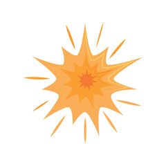 explosion effect bright