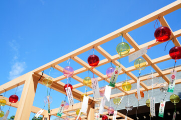 松陰神社の風鈴