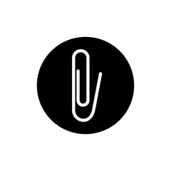 Paperclip Icon Vector Symbol Design Illustration EPS 10