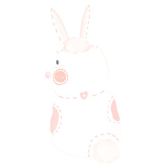 Obraz premium cute bunny rabbit