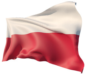 flag of poland © Papawadee Banjongnok