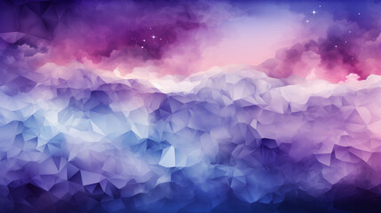 purple polygon background