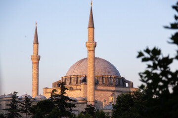 Fototapeta na wymiar Mosque in Fatih