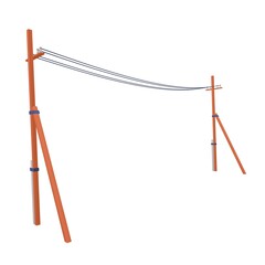 Electrical transmission tower pylon