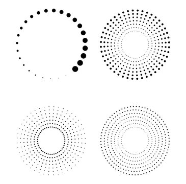 dot circle set