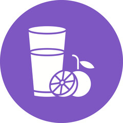 Orange Juice Icon