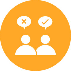 People Disagree Icon
