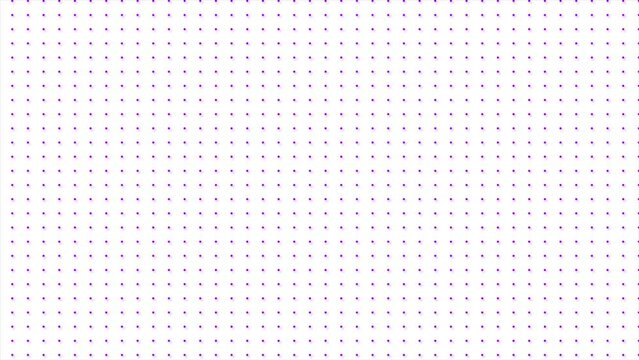 Purple Moving dots tech background, simple and classy dotted texture background