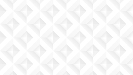 Abstract white and gray gradient geometric mosaic background template
