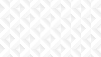 Abstract white and gray gradient geometric mosaic background template