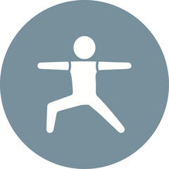 Gym Stretch Icon