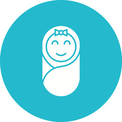 Baby Girl Icon