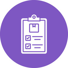 Parcels Checklist Icon