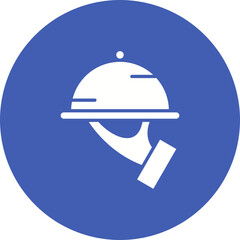 Fototapeta premium Room Service Icon