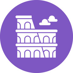 Fototapeta premium Coliseum Icon