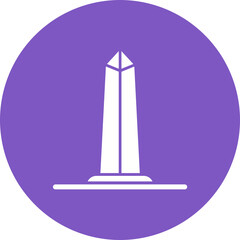 Obraz premium Obelisk Of Buenos Aires Icon