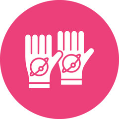 Space Gloves Icon