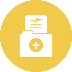 Obraz premium Medical Folder Icon