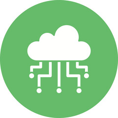 Cloud Computing Icon