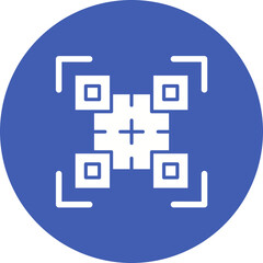 Fototapeta premium QR Code Icon