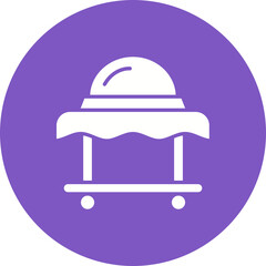 Serving Cart Icon
