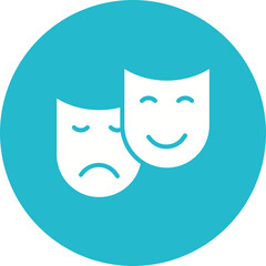 Theatre Mask Icon