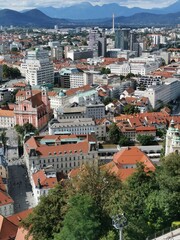 Fototapeta na wymiar Ljubljana, capital of Slovenia