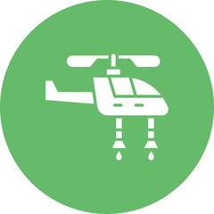 Firefighter Helicopter Icon