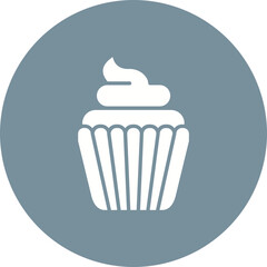 Wedding Cupcake Icon