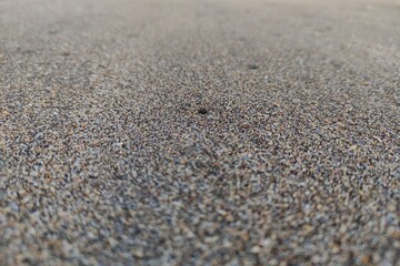 Wahite sand in the beach