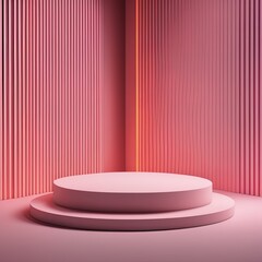 abstract background with empty space for your product. 3 d render.abstract background with empty space for your product. 3 d render.empty podium with pink background. abstract geometric shapes. minima