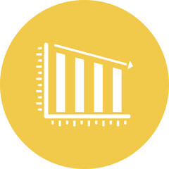 Decline Diagram Icon
