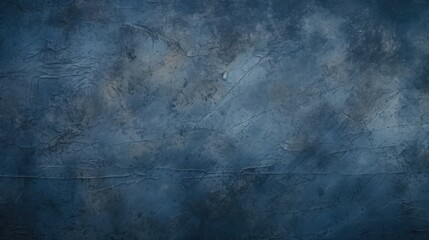 Fototapeta na wymiar Grunge decorative navy blue dark stucco wall background.