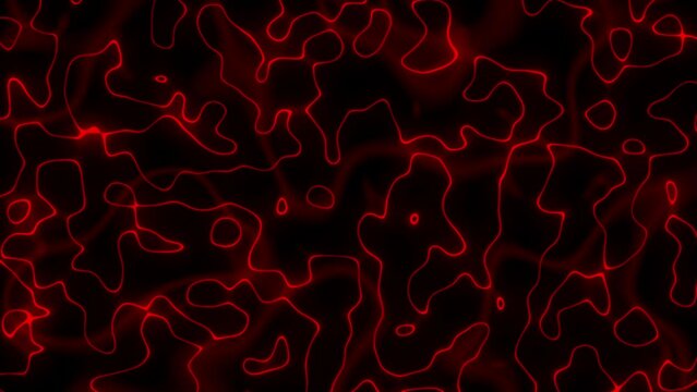 Minimal Geometrical basic shapes over red background