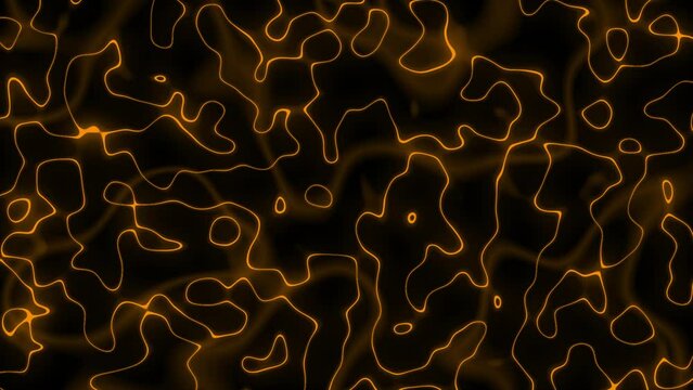 Minimal Geometrical basic shapes over Orange background