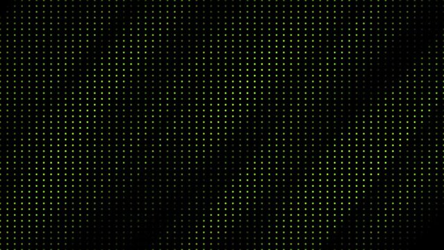 Abstract dynamic Lime green dots background .Motion modern animation background
