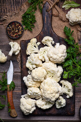 Fresh cauliflower