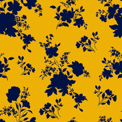 floral ethnic seamless beautiful allover Patterns