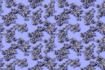 floral ethnic seamless beautiful allover Patterns