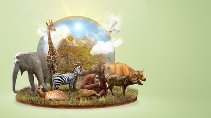 World Animal Day © Leo Lintang